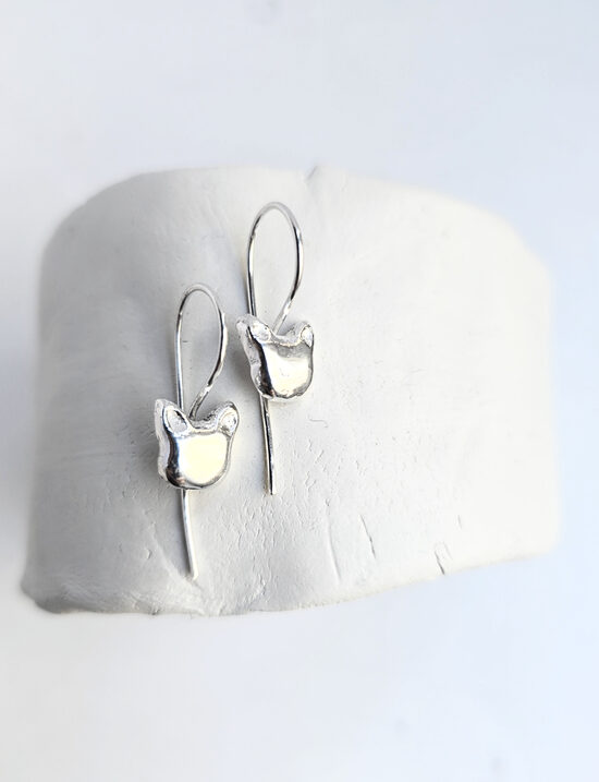 Sudraba auskari "Minka"